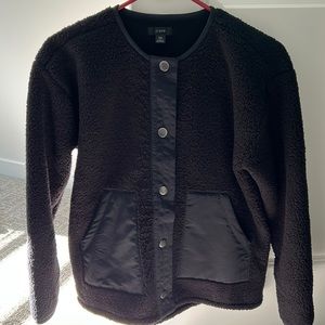J. Crew Teddy Sherpa Lady Jacket - XS